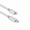 Moshi Integra USB-C cable with lightning Jet Silver - 4713057256820