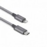 Moshi Integra USB-C cable with lightning Titanium Grey - 4713057256813