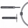 Moshi Integra USB-C cable with lightning Titanium Grey - 4713057256813