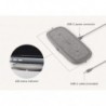Moshi Sette Q 15 W Dual Wireless Charging Pad - 4711064640199