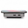 Moshi Symbus Q USB-C dock + Qi 1xGigabit, 2x USB,1xHDMI - 4713057256165