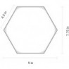 Nanoleaf Shapes Hexagons Kit Starter + 5 Panels - 0840102700640