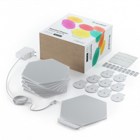 Nanoleaf Shapes Hexagons Kit Starter + 9 Panels - 0840102700657