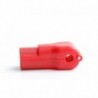Optiguard Magnetic Lock for Hook Red - 100 Pack