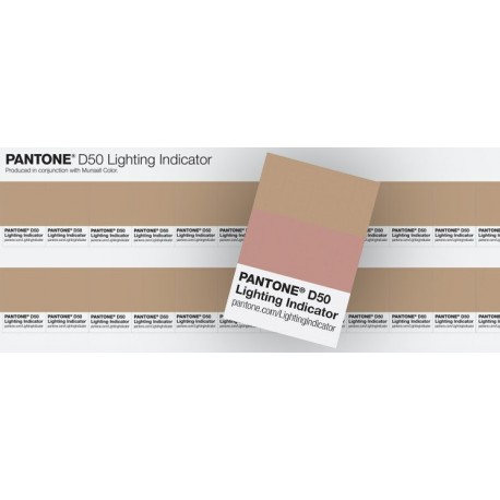 Pantone LIGHTING INDICATOR D50 Stickers - 0848826026978