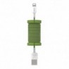 Philo Spool Lightning Cable 1m Military Green - 8055002391009