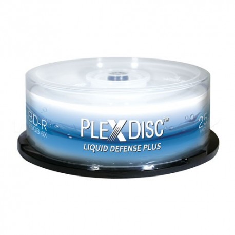 PlexDisc Blu-ray BD-R 25 GB liquid defense plus Spind 25x