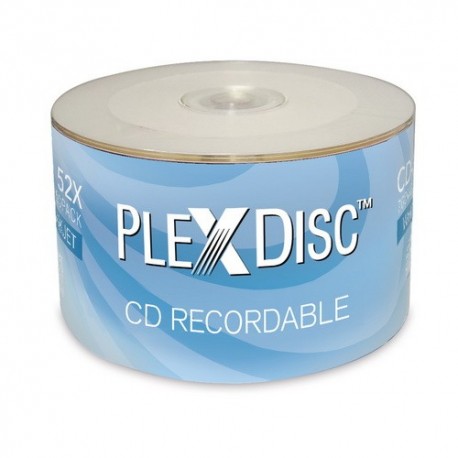 PlexDisc CD-R inkjet matt Spindle 100x