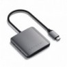 Satechi 4-Port USB-C Hub Space Grey - 0810086360031