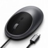 Satechi C1 USB-C Wired Mouse Space Grey - 0879961009564
