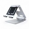Satechi R1 Alum Hinge Holder Foldable Stand Silver, Stand Alumínio para Tablets / Smartphones - 0879961002145