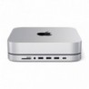 Satechi Type-C Aluminum Stand & Hub for Mac Mini Silver - 0879961009489