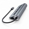 Satechi Type-C Aluminum USB Hub & Card Reader Space Grey - 0879961007164