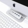 Satechi Type-C Aluminum USB Hub & Card Reader Silver - 0879961007171