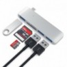 Satechi Type-C Pass-Through USB Hub Space Grey - 0879961005634