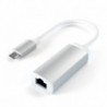 Satechi Type-C to Gigabit Ethernet Adapter Silver, Adaptador USB-C Gigabit Ethernet (10/100/1000 Mbps) - 0879961006990