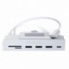 Satechi USB-C Clamp Hub for 24'' iMac Silver - 0810086360116