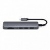 Satechi USB-C Slim Multi-Port w/ Ethernet adpt Sp Grey - 0879961008635