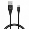 Swissten Cable USB - microUSB Black - 1.5m - 8595217460133