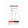 Swissten Cable USB-Lightning 1.2m-white - 8595217462045