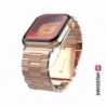 Swissten Metal Band for Apple Watch 38-40mm Rose Gold - 8595217477261