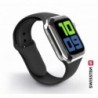 Swissten Silicone Band for Apple Watch 38-40mm Black - 8595217477087