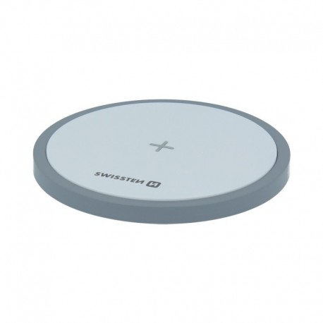 Swissten Wireless Charger Qi 15 W White - 8595217475175