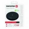 Swissten Wireless Charger Qi 15 W Black - 8595217475168