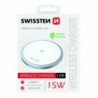 Swissten Wireless Charger Qi 15 W White - 8595217475175