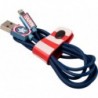 Tribe Maikii Cabo USB-lightning Marvel Captain America - 8054392653360