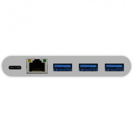 Macally Hub 3.1 USB-C 3x USB A + USB-C + Ethernet - 8717278768595