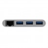 Macally Hub 3.1 USB-C 3x USB A + Ethernet - 8717278765167
