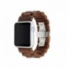Woodcessories EcoStrap Watch Band 42/44 Walnut/silver - 4260382632145