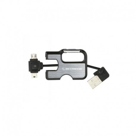 Scosche clipSYNC Keychain USB Mini/micro USB - 0033991032279