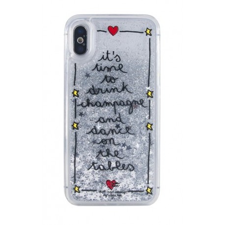 Silvia Tosi Liquid Case iPhone X/XS Champagne