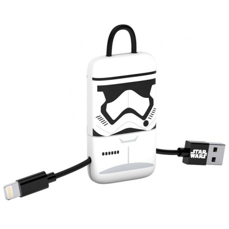 Tribe Maikii Cabo keyline USB-lightning Star Wars Stormtr - 8057733136386