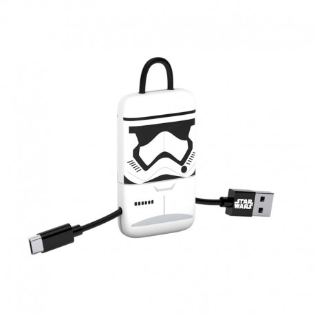 Tribe Maikii Cabo keyline USB-microUSB Star Wars Stormtrooper - 8057733136454