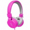 COOL Auriculares Jack 3,5 mm Toronto com Micro Rosa - 8434847056203