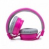 COOL Auriculares Jack 3,5 mm Toronto com Micro Rosa - 8434847056203