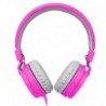COOL Auriculares Jack 3,5 mm Toronto com Micro Rosa - 8434847056203