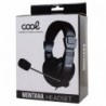 COOL Auriculares Stereo para PC Montana com Micro - 8434847034799