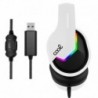 COOL Auriculares Stereo PC / PS4 / PS5 / Xbox Gaming Iluminação Storm White USB 7.1 - 8434847046310