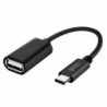 COOL Cabo Entrada USB OTG Tipo-C Universal Preto - 8434847039107