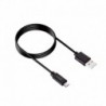 COOL Cabo USB Compatível Universal Tipo-C 3 metros Preto 2,4 A - 8434847045610