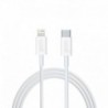 COOL Cabo USB Compatível Universal Tipo-C a Lightning 1,2 metros Branco 3 A - 8434847044170