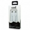 COOL Cabo USB Compatível Universal Tipo-C a Lightning 1,2 metros Branco 3 A - 8434847044170