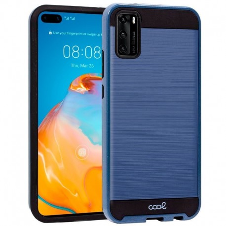 COOL Capa para Huawei P40 Alumínio Azul - 8434847037837