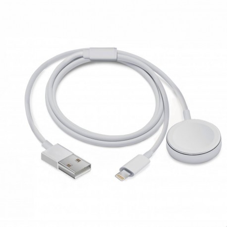 COOL Cabo USB Magnético Apple Watch + Cabo Lightning iPhone / iPad 2 em 1 1 m - 8434847035376