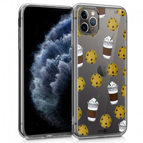 COOL Capa para iPhone 11 Pro Transparente Cookies - 8434847028972
