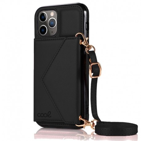 COOL Capa para iPhone 11 Pro Carteira Pingente Preto - 8434847051390